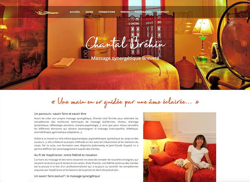 Site Vitrine Chantal BrÃ©hin